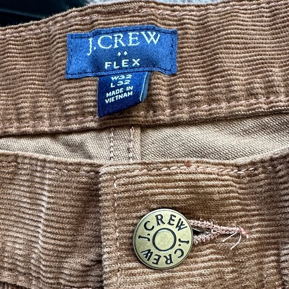 J. Crew Men's Corduroy Pants in Rich Brown